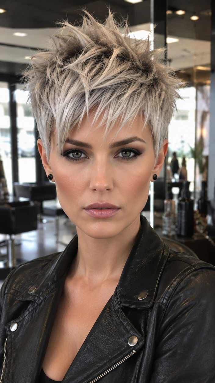 65 Best Short Pixie Cut Hairstyles 2026 Silver Ash Storm Hair