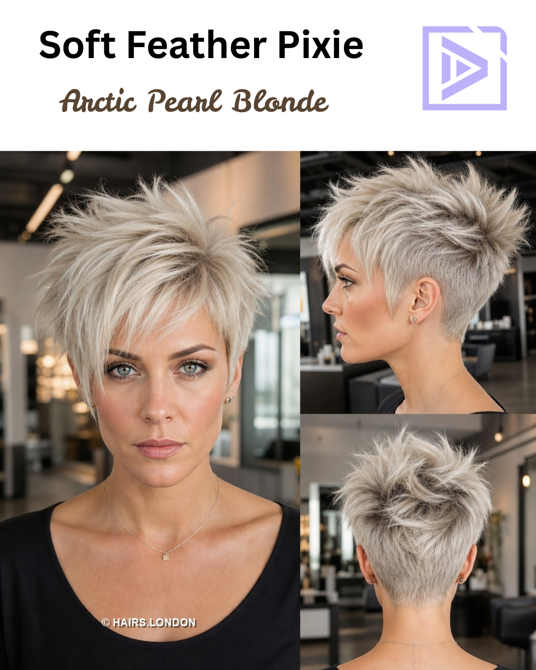 Arctic Pearl Blonde Hair
