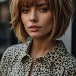 Bold Layering on a Short Bob
