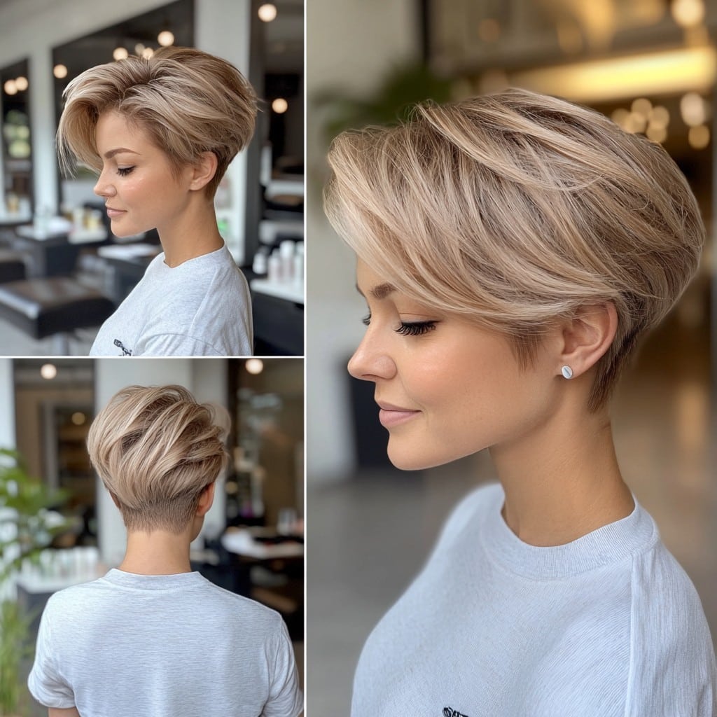 Creamy Beige Blonde Hair
