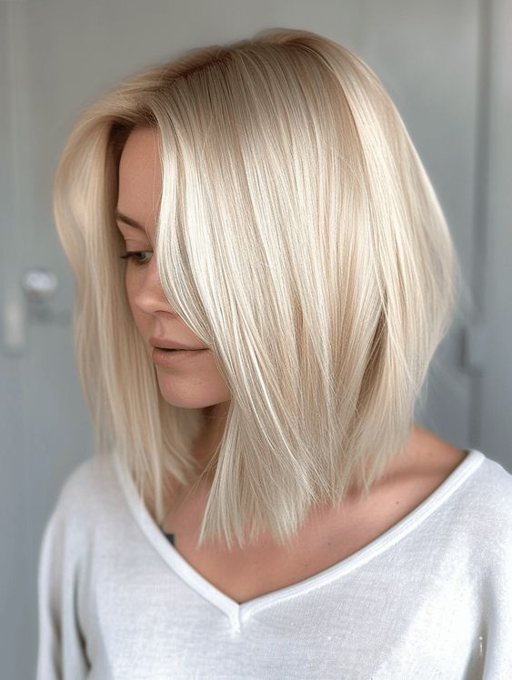 Long Blonde Bob