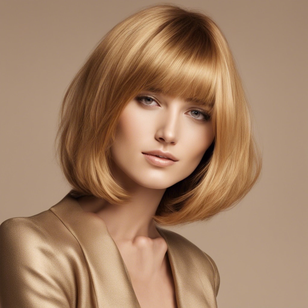 Medium Golden Bob