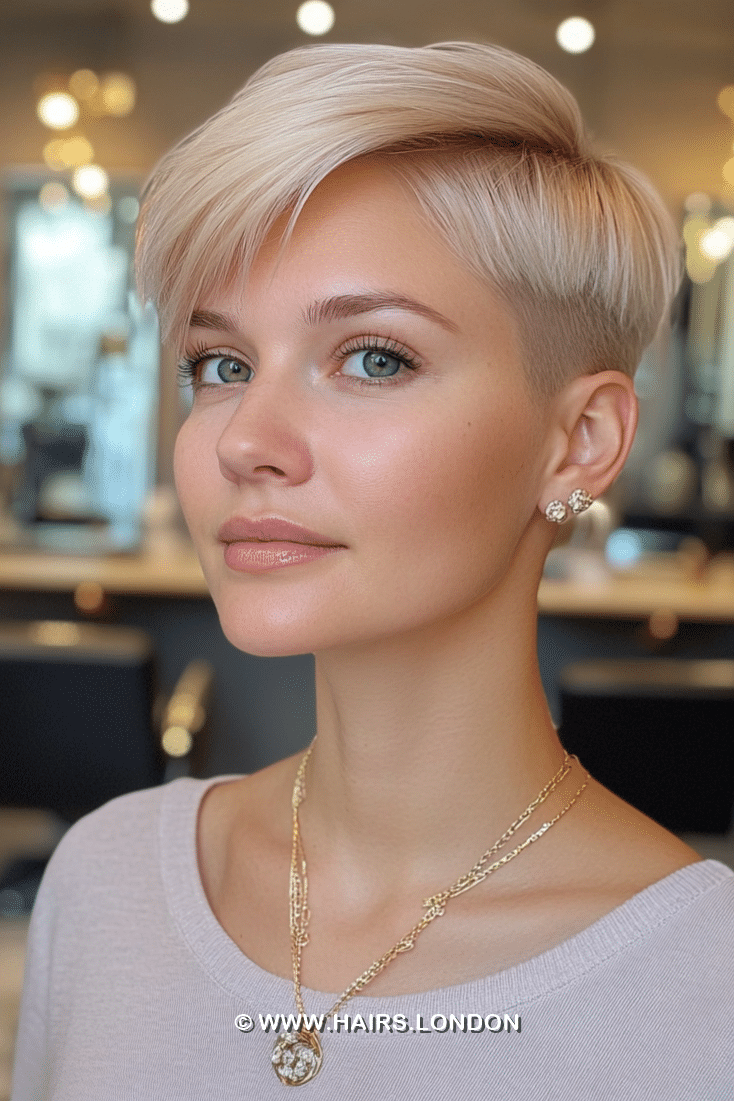 Soft Platinum Blonde Hair