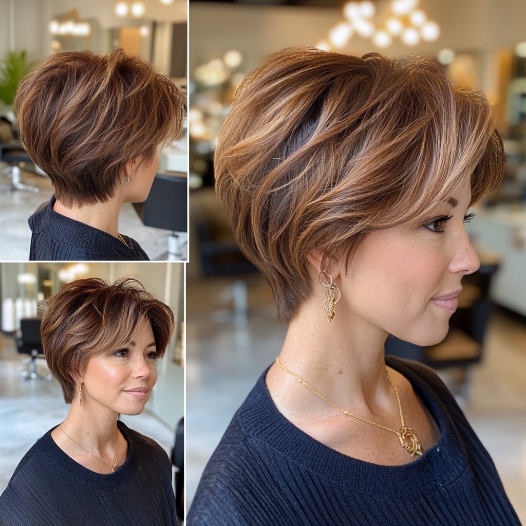 Warm Chocolate Brown Hair