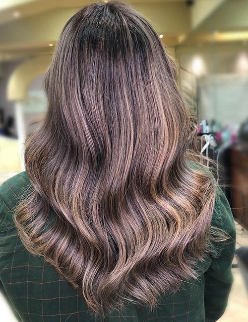 Ash Brown Balayage