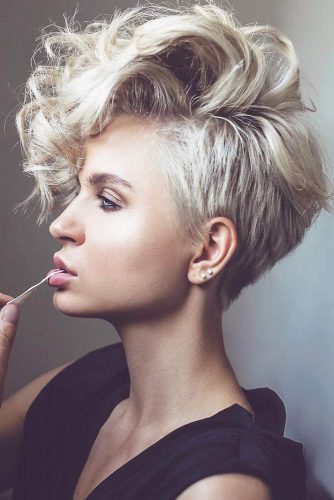 Asymmetry Is The Best Choice Wavy Blondehair Wav Hairs London