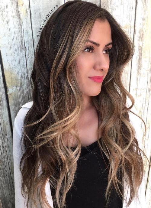 Blonde Face-Framing Balayage