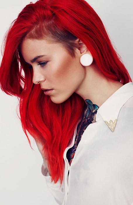 Bright Red Hair Color