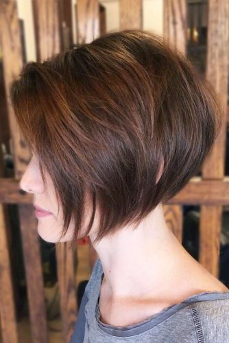 Brown Short Bob picture2