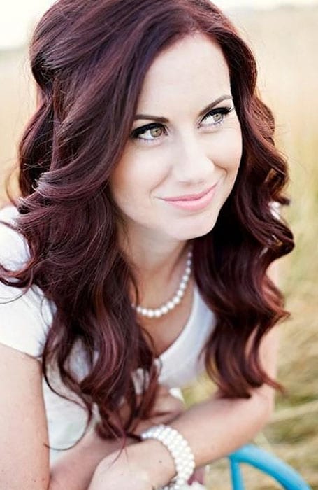 Cherry Brown Hair Color