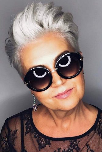 Chic Silver Pixie
