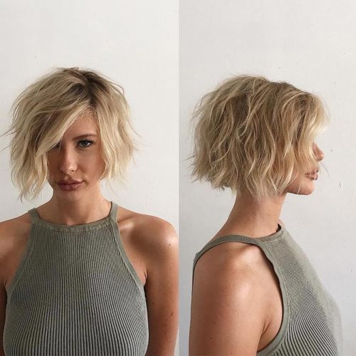 Classy Blonde Bob