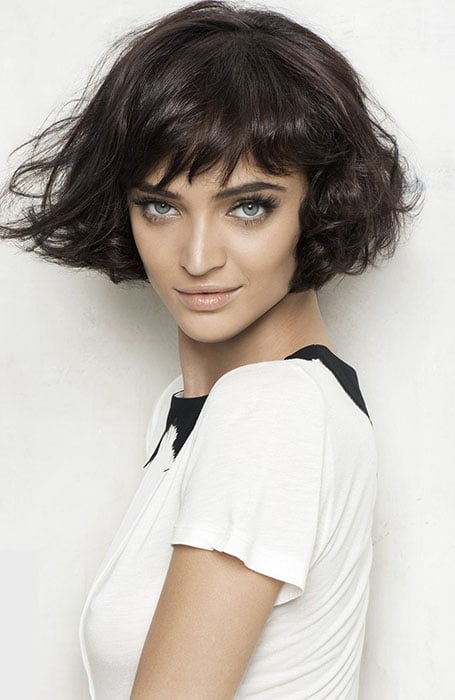 Curly Bob With Bangs Hairslondon 