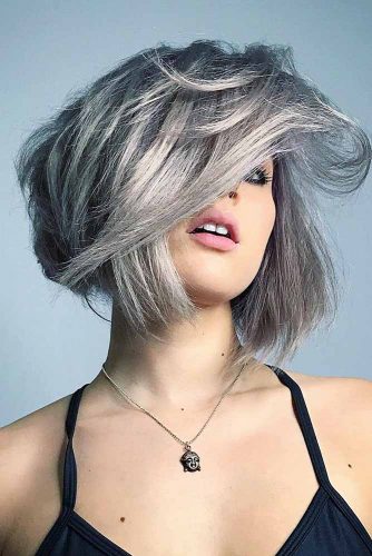 Cute Short Grey Hairstyles picture 1