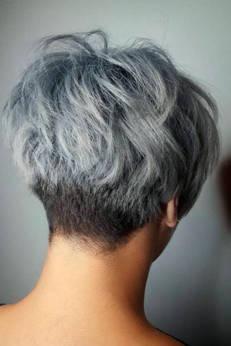 20 Façons Originales De Porter Des Cheveux Gris Courts Short Haircuts 