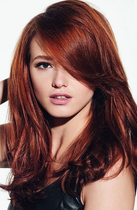 Warm Red Hair Colors Find Your Perfect Hair Style