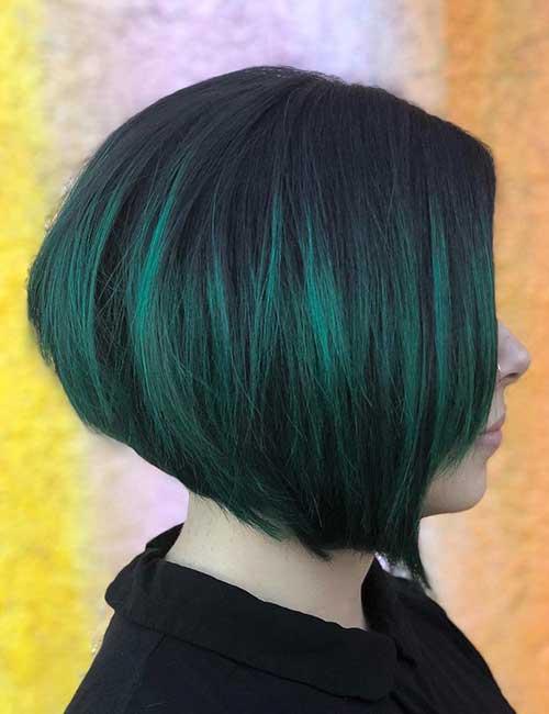 Deep Angled A-Line Bob