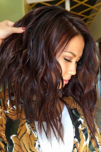 Deep Reddish Brown #brownhair #redhair