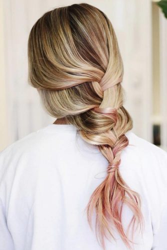 Dirty Blonde Hair With Pink Highlights Blondehair Hairs London