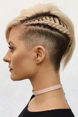 Dutch Braid for Pixie with Undercut