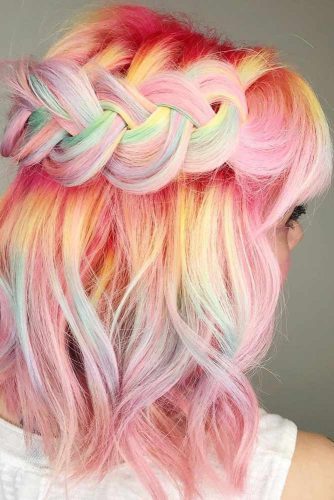 Fabulous Soft Colored Medium Hair picture1