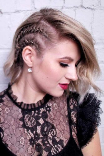 Faux Side Shaved-Head Braid