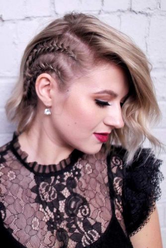 Faux Side Shaved-Head Braid