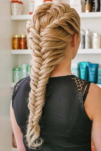 French Fishtail Braid Styles picture1