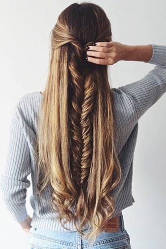 French Fishtail Braid Styles picture2