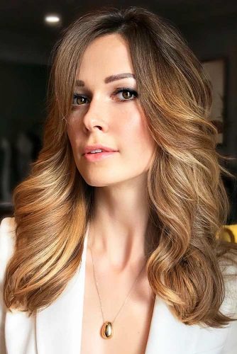 Golden Brown Ombre #brownhair #blondehair #ombre