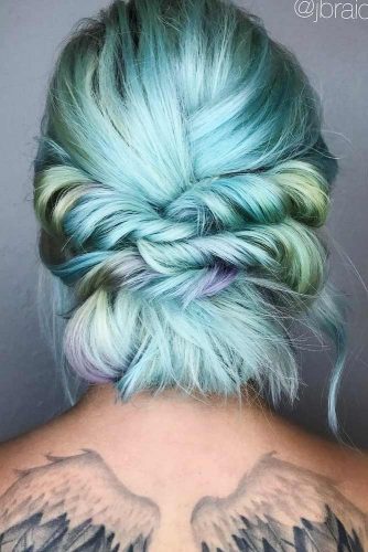 Half-Up Twist Hairstyle