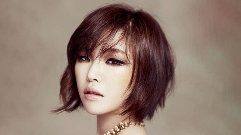 Inverted Bob For Round Face Shape