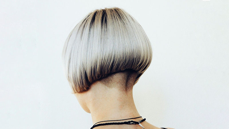 Inverted Wedge Haircut Photos