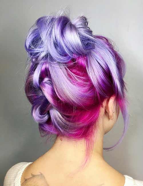 Lavender Pink Ombre