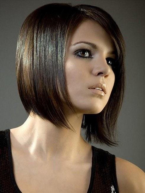 layered bob black hairstyle