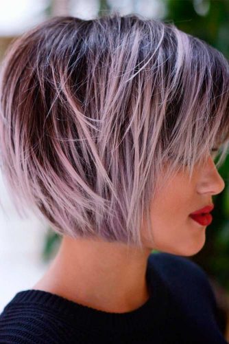 Layered Bob for Fine Hair