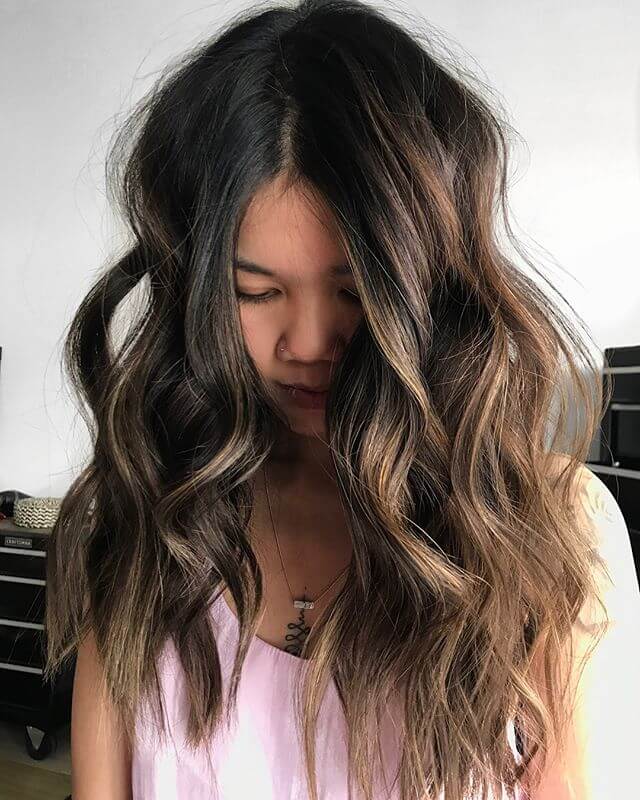 Lazy, Soft, Long Brown Curls