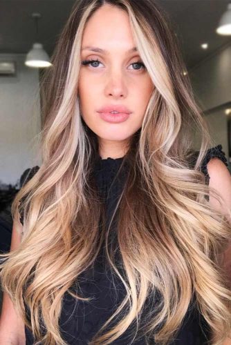 Light Brown Hair with Sandy Highlights #brunette #brownhair #highlights