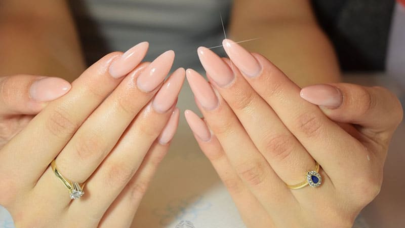 Long Almond Shaped Nails