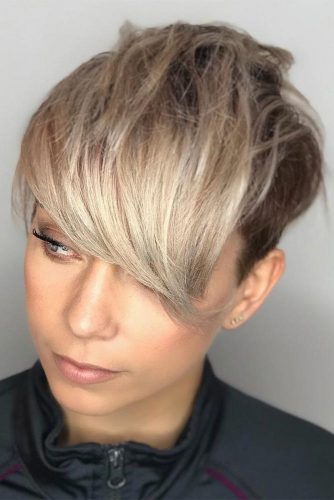 Long Layered Pixie Cut #layeredhair #pixiecut #longpixie 