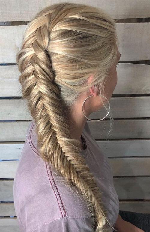 Loose To Tight Side Braid