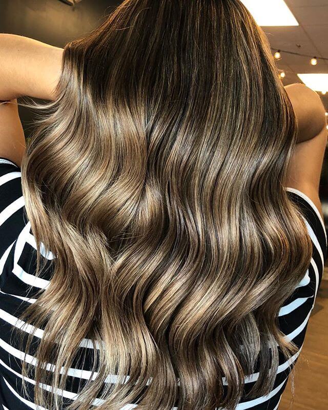  Luminous Highlighted Hairstyle For Brown Hair