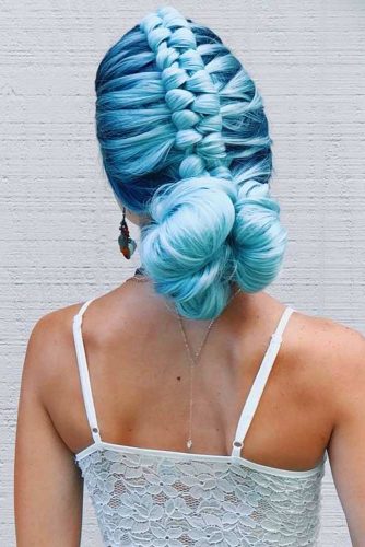 Magnificent Braided Mohawk Updo #fauxhawk #braids #updo #bun