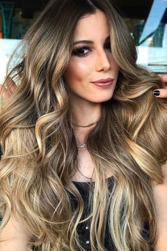 Melting Blonde Highlights Brunette Brownhair Bl Hairs London