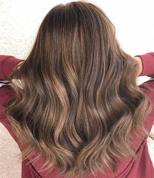 Mousy Brown Balayage