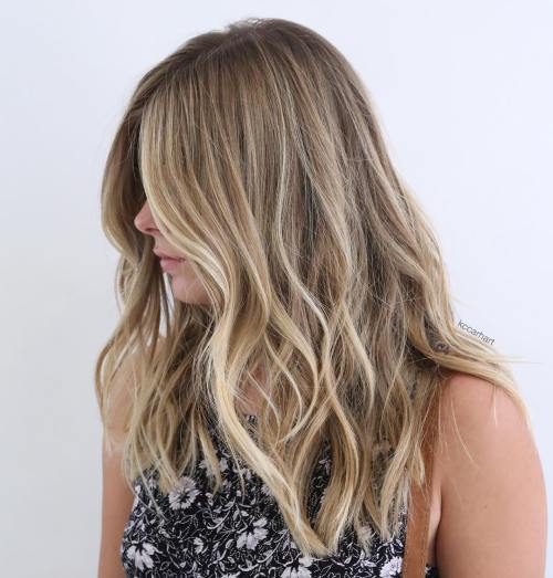 Partial Blonde Balayage