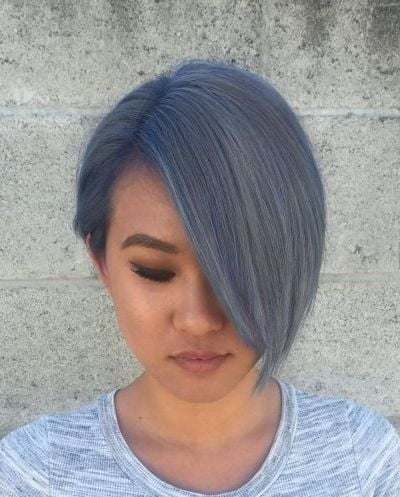 Pastel pixie haircut