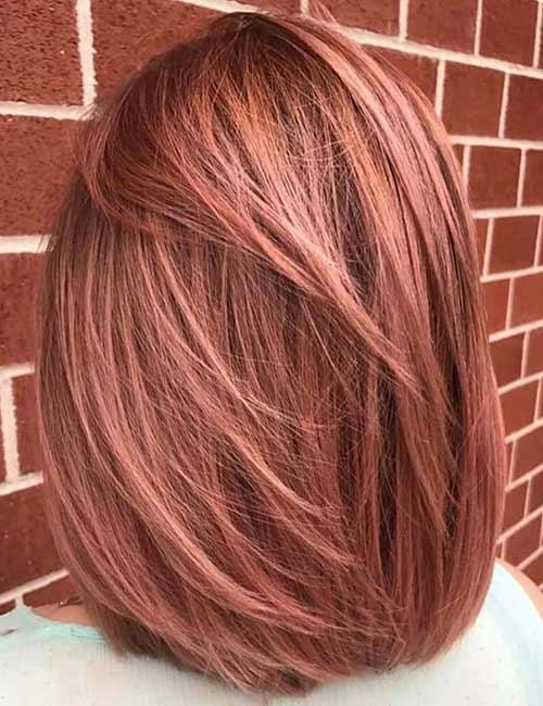 Rose Gold Hair