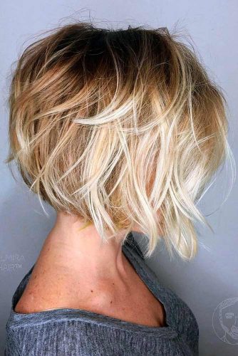 Short A-line Stacked Bob