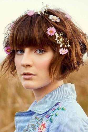 27 Easy Short Hair With Bangs Styles Hairs London